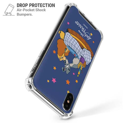 Disney Lady & The Tramp Bella Notte iPhone XS Max Clear Case